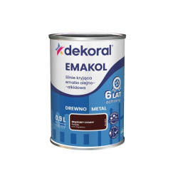 Emakol brąz ciem 0,9 L